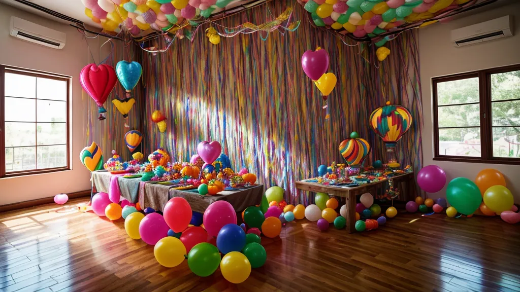 Bolsas de globos de látex guardadas en un lugar fresco y oscuro para que no se peguen