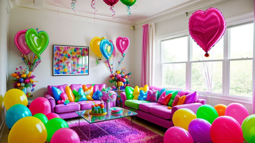 Guirnalda de globos orgánica terminada para fiesta de Halloween