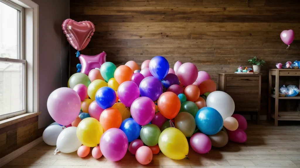 Paquetes de las marcas de globos Qualatex y Sempertex, recomendadas para globoflexia resistente, sobre una mesa de trabajo