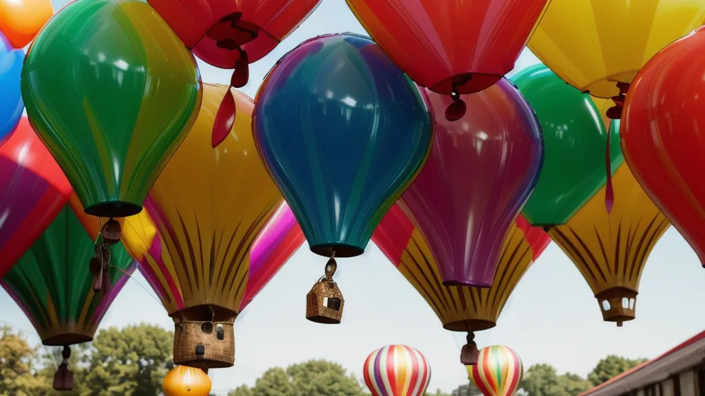 Detalle de globos de látex de alta calidad con acabado brillante y sin oxidación