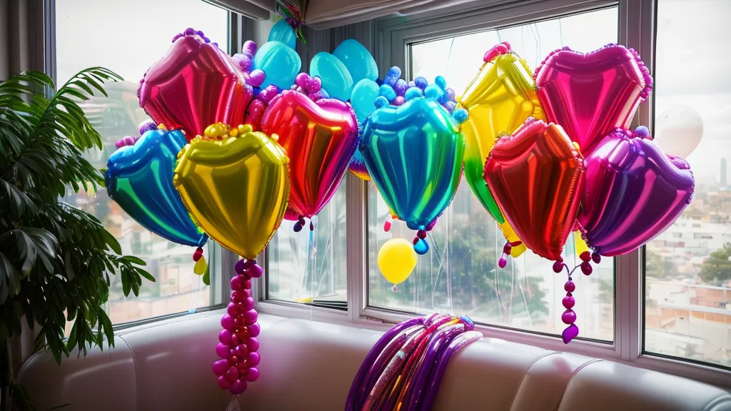 Ramo de globos burbuja personalizado listo para ser entregado en Guadalajara