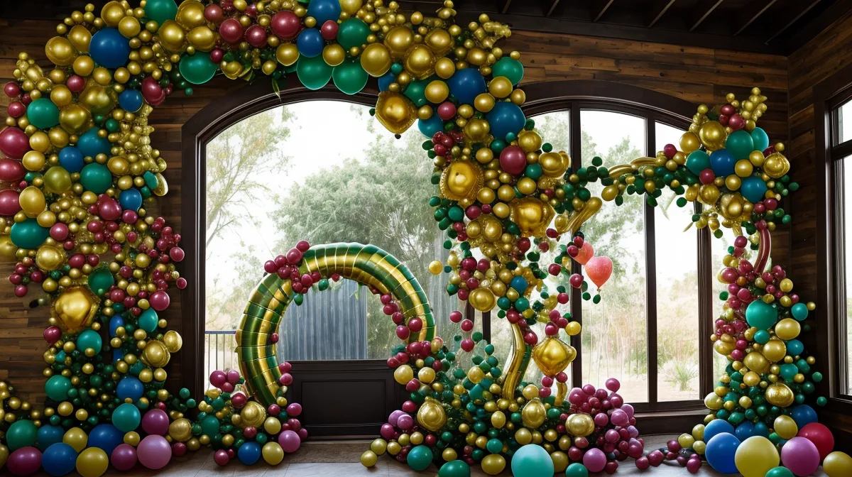 Mejores globos de cromo y mate para decoraciones de eventos elegantes
