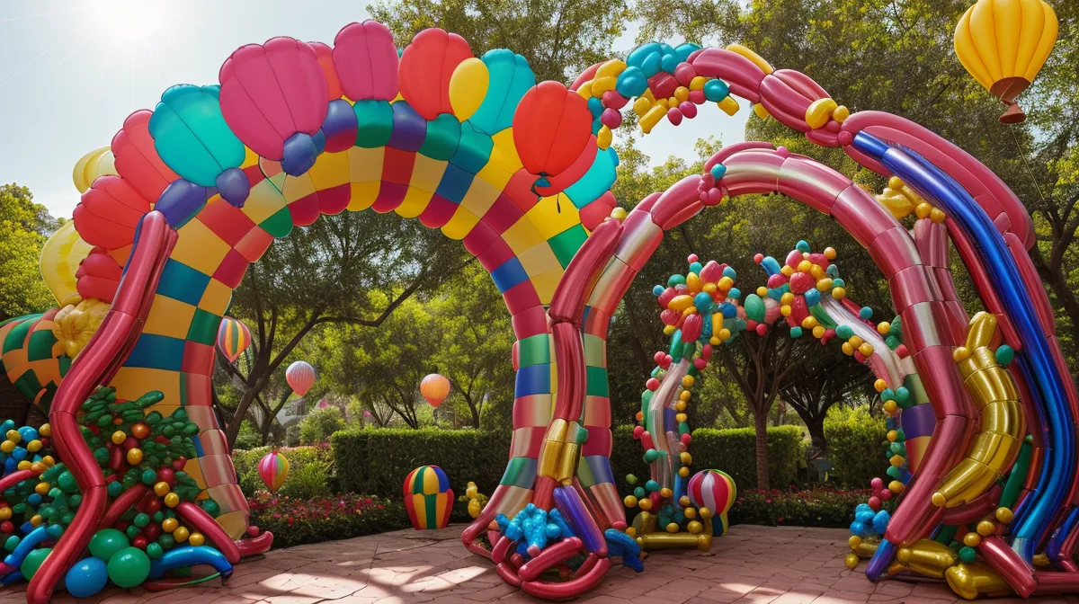 Mejores tipos de globos para exteriores que resisten el calor del sol