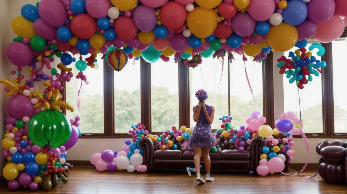 Mejores globos para técnica de distorsión y creación de flores gigantes