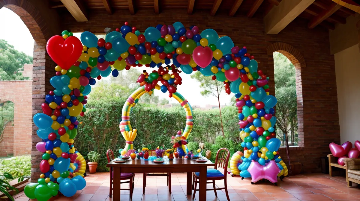 Mejores kits de arcos de globos para fiestas infantiles en casa