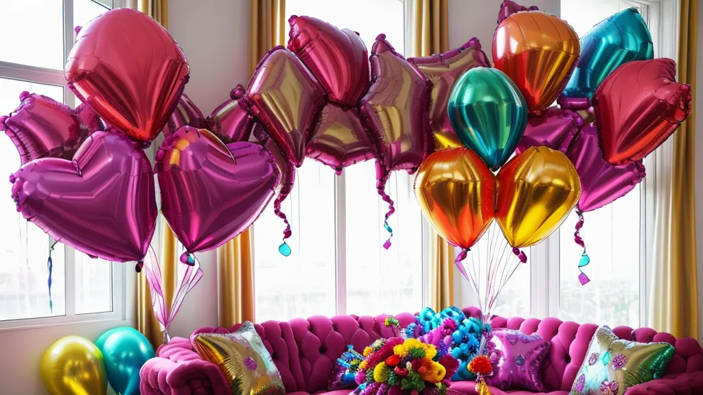 Bouquet de globos personalizados con frases de graduación hechos con plotter de corte.